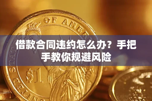 济南借款合同违约怎么办？手把手教你规避风险
